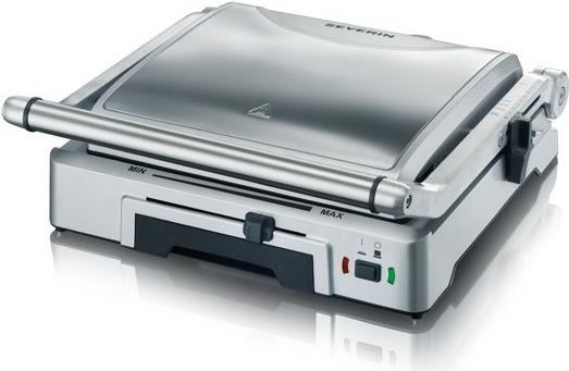 Купить SEVERIN KG 2392 - Grill - elektrisch - 648 qcm - gebürsteter rostfreier Edelstahl (KG2392) в магазине wardena.ru