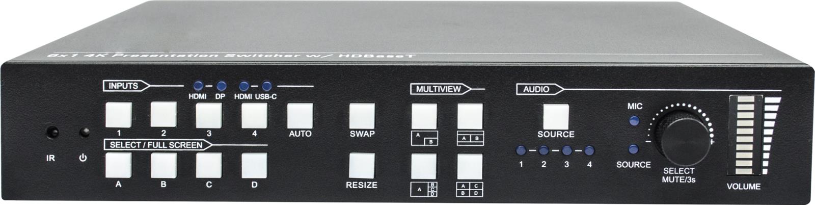 Купить Vivolink 4K 6x1 Presentation Switcher (VLSC262) в магазине wardena.ru