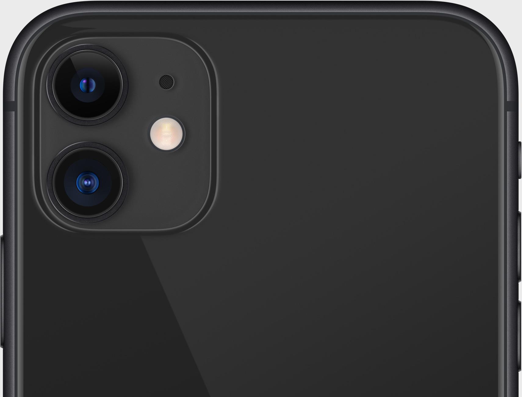 Купить Apple iPhone 11 - Smartphone - Dual-SIM - 4G Gigabit Class LTE - 128GB - GSM - 6.1" - 1792 x 828 Pixel (326 ppi (Pixel pro" )) - Liquid Retina HD display (12 MP Vorderkamera) - 2 x Rückkamera - Schwarz (MHDH3ZD/A) в магазине wardena.ru