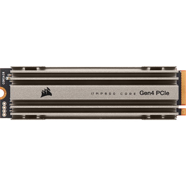 Купить Corsair MP600 CORE M.2 1000 GB PCI Express 4.0 QLC 3D NAND NVMe (CSSD-F1000GBMP600COR) в магазине wardena.ru
