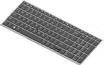 Купить HP L17971-051 - Tastatur - Französisch - Tastatur mit Hintergrundbeleuchtung - HP - ZBook 15u G5 (L17971-051) в магазине wardena.ru