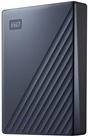 Купить WD My Passport Ultra WDBFTM0040BBL - Festplatte - verschlüsselt - 4TB - extern (tragbar) - USB3.0 (USB-C Steckverbinder) - 256-Bit-AES - Blau (WDBFTM0040BBL-WESN) в магазине wardena.ru