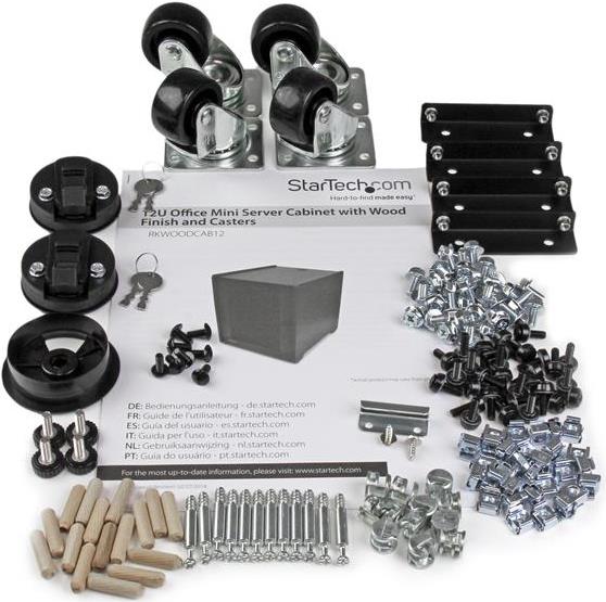 Купить StarTech.com "12U AV Rack Cabinet - 21? Deep - Wood Finish - Floor Standing Enclosure for 48,30cm (19")" Audio Video Component, Server Room & Network Equipment (RKWOODCAB12)" - Schrank - Holz - 12U в магазине wardena.ru