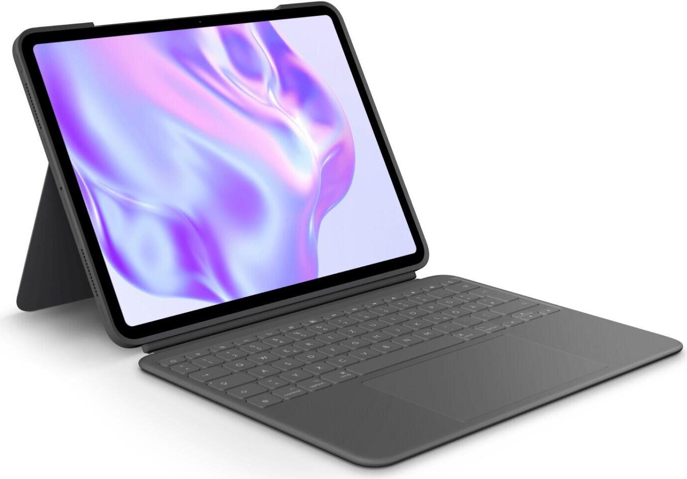 Купить Logitech Combo Touch iPad Pro 13'' 7Gen (2024) grau QWERTZ (920-012665) в магазине wardena.ru