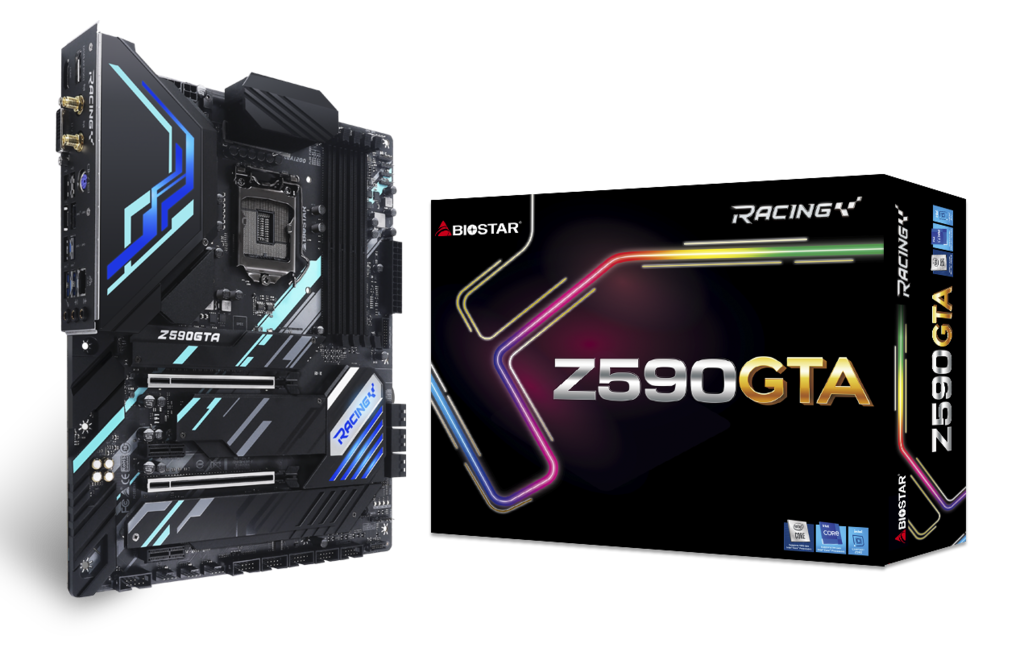 Купить Biostar Z590GTA - Motherboard - ATX - LGA1200-Sockel - Z590 - USB 3,2 Gen 1, USB 3,2 Gen 2, USB-C Gen 2x2 - 2,5 Gigabit LAN - Onboard-Grafik (CPU erforderlich) - HD Audio (8-Kanal) (Z590GTA) в магазине wardena.ru