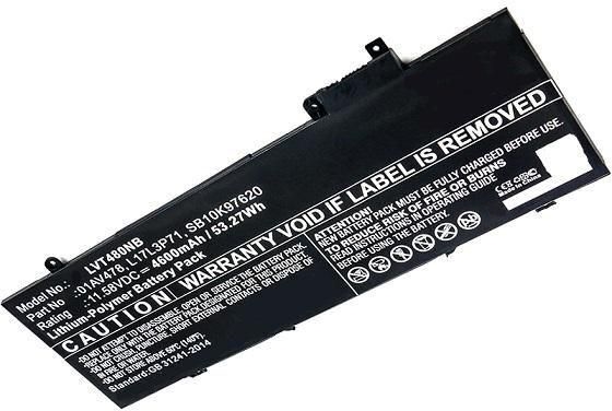 Купить CoreParts Laptop Battery, 53Wh Li-Pol FRU01AV480 for Lenovo ThinkPad T480s (FRU01AV480-CP) в магазине wardena.ru