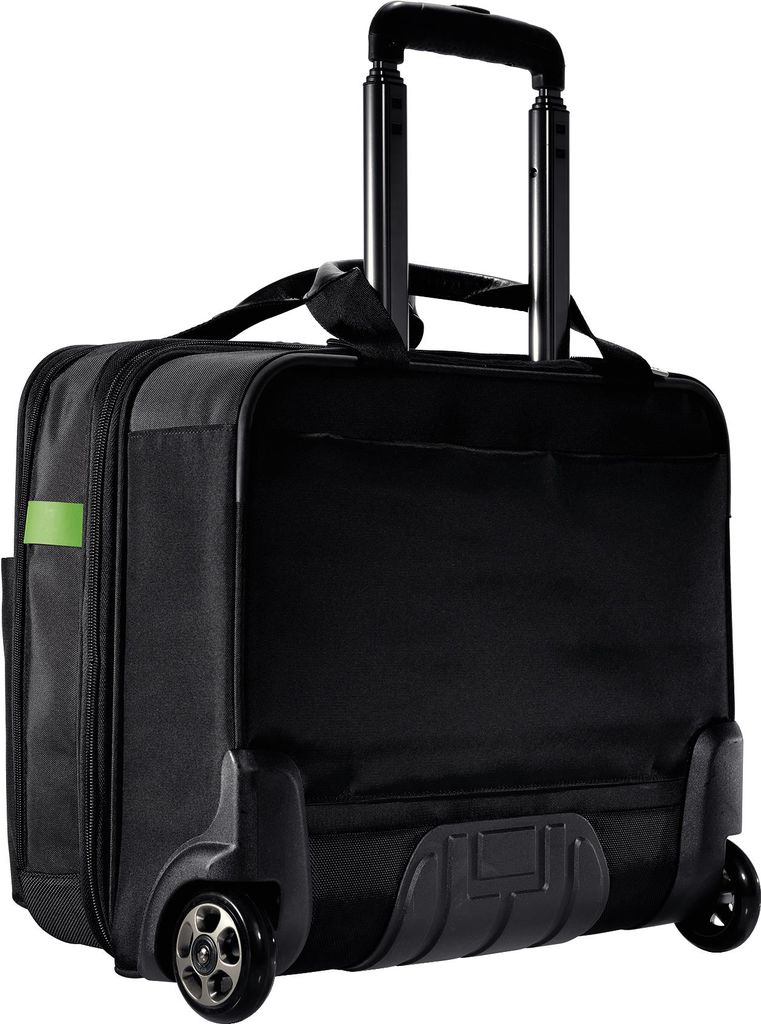 Купить LEITZ Reisetrolley Smart Traveller Complete, schwarz aus Polyester, innen mit weichem Fleece, grünes Innenfutter, - 1 Stück (6059-00-95) в магазине wardena.ru