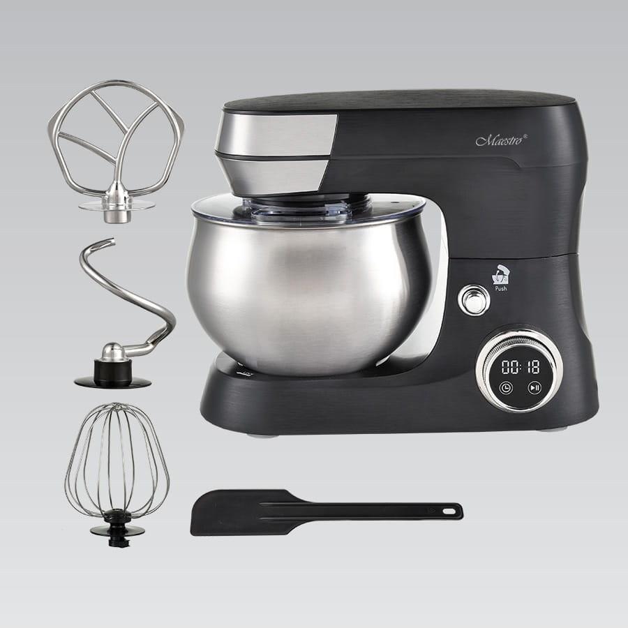 Купить Feel-Maestro MR-558 Planetenmixer mit 5 l Schüssel, 2000 W Schwarz (MR-558) в магазине wardena.ru