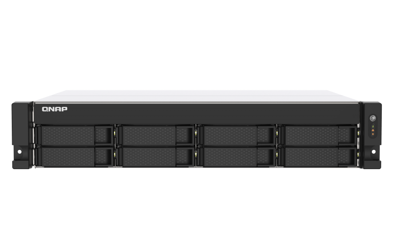 Купить QNAP QuTS hero Turbo Station TS-873AeU-4G 8TB, 4GB RAM, 2x 2.5GBase-T, 2HE (TS-873AeU-4G) в магазине wardena.ru