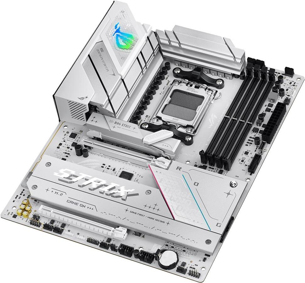 Купить ASUS ROG STRIX B850-A GAMING WIFI (weiß) - AMD Sockel AM5 (Ryzen Zen4) - ATX (90MB1J50-M0EAY0) в магазине wardena.ru