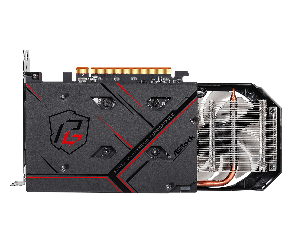 Купить ASRock Phantom Gaming D Radeon RX 6500 XT 4GB OC - Grafikkarten - Radeon RX 6500 XT - 4GB GDDR6 - PCIe 4,0 - HDMI, DisplayPort (90-GA3DZZ-00UANF) в магазине wardena.ru