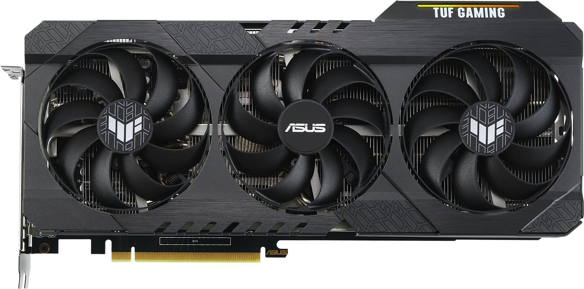 Купить ASUS TUF-RTX3060TI-O8G-V2-GAMING - OC Edition - Grafikkarten - GF RTX 3060 Ti - 8 GB GDDR6 - PCIe 4.0 - 2 x HDMI, 3 x DisplayPort (90YV0G1A-M0NA00) в магазине wardena.ru