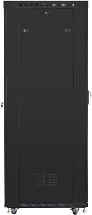 Купить Lanberg FF01-8037-23BL Rack 37U Freistehendes Gestell Schwarz (FF01-8037-23BL) в магазине wardena.ru