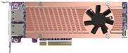 Купить QNAP QM2-2P410G2T - Speicher-Controller mit 2 x 10GBASE-T Ports - M.2 - PCIe 4.0 x4 (NVMe) - Low-Profile - PCIe 4.0 x8 - für QNAP TDS-h2489FU-4309Y-64, h2489FU-4314, h2489FU-4314-128, h2489FU-4314-256, TVS-h1288 в магазине wardena.ru