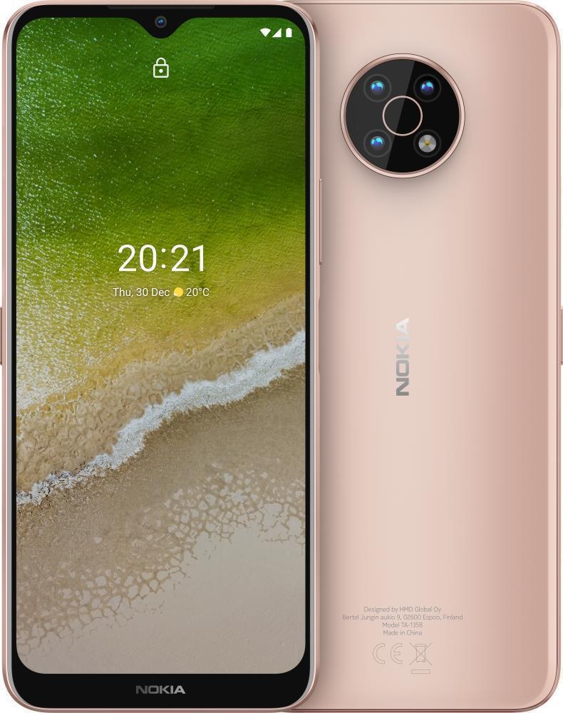 Купить Nokia G50 - 5G Smartphone - Dual-SIM - RAM 4 GB / 128 GB - microSD slot - 6.82" - Triple-Kamera 48 MP, 5 MP, 2 MP - front camera 8 MP - Midnight Sun (F16BYA1072027) в магазине wardena.ru