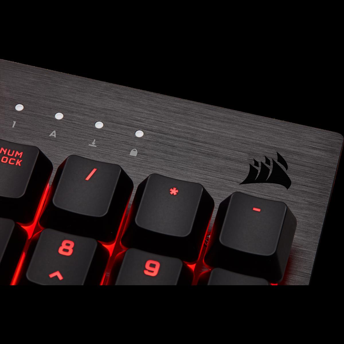 Купить Corsair CH-910D029-DE Tastatur USB Schweiz Grau (CH-910D029-DE) в магазине wardena.ru