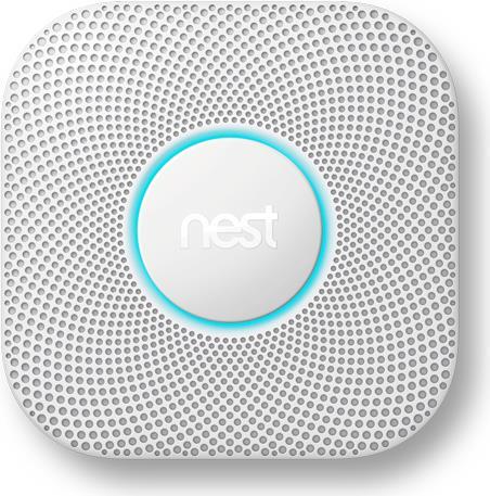 Купить Nest Protect 2 Kohlenstoffmonoxid-Melder Interkonnektabel Kabellos (S3000BWFD) в магазине wardena.ru