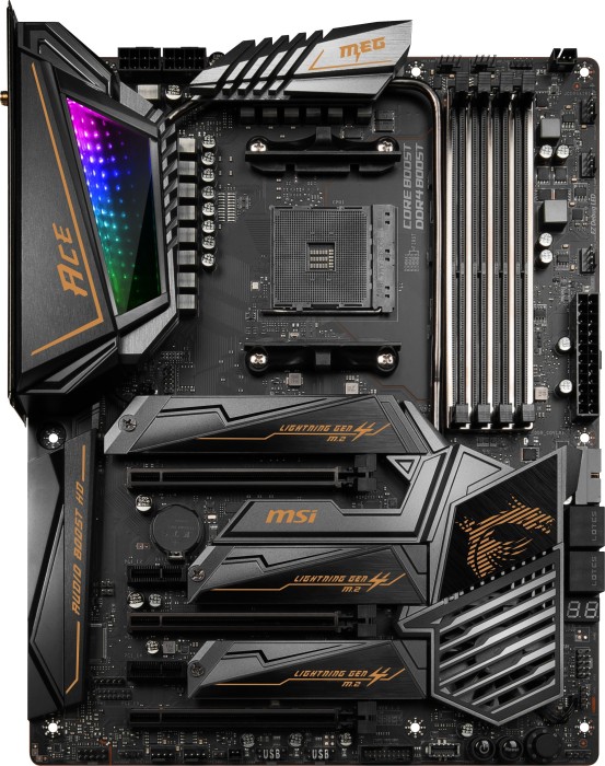 Купить MSI MEG X570 ACE - Motherboard - ATX - Socket AM4 - AMD X570 - USB-C Gen2, USB 3.2 Gen 1, USB 3.2 Gen 2 - Bluetooth, Gigabit LAN, 2.5 Gigabit LAN, Wi-Fi - HD Audio (8-Kanal) (7C35-002R) в магазине wardena.ru