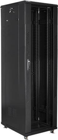 Купить Lanberg FF01-6842-12B Rack 42U Freistehendes Gestell Schwarz (FF01-6842-12B) в магазине wardena.ru