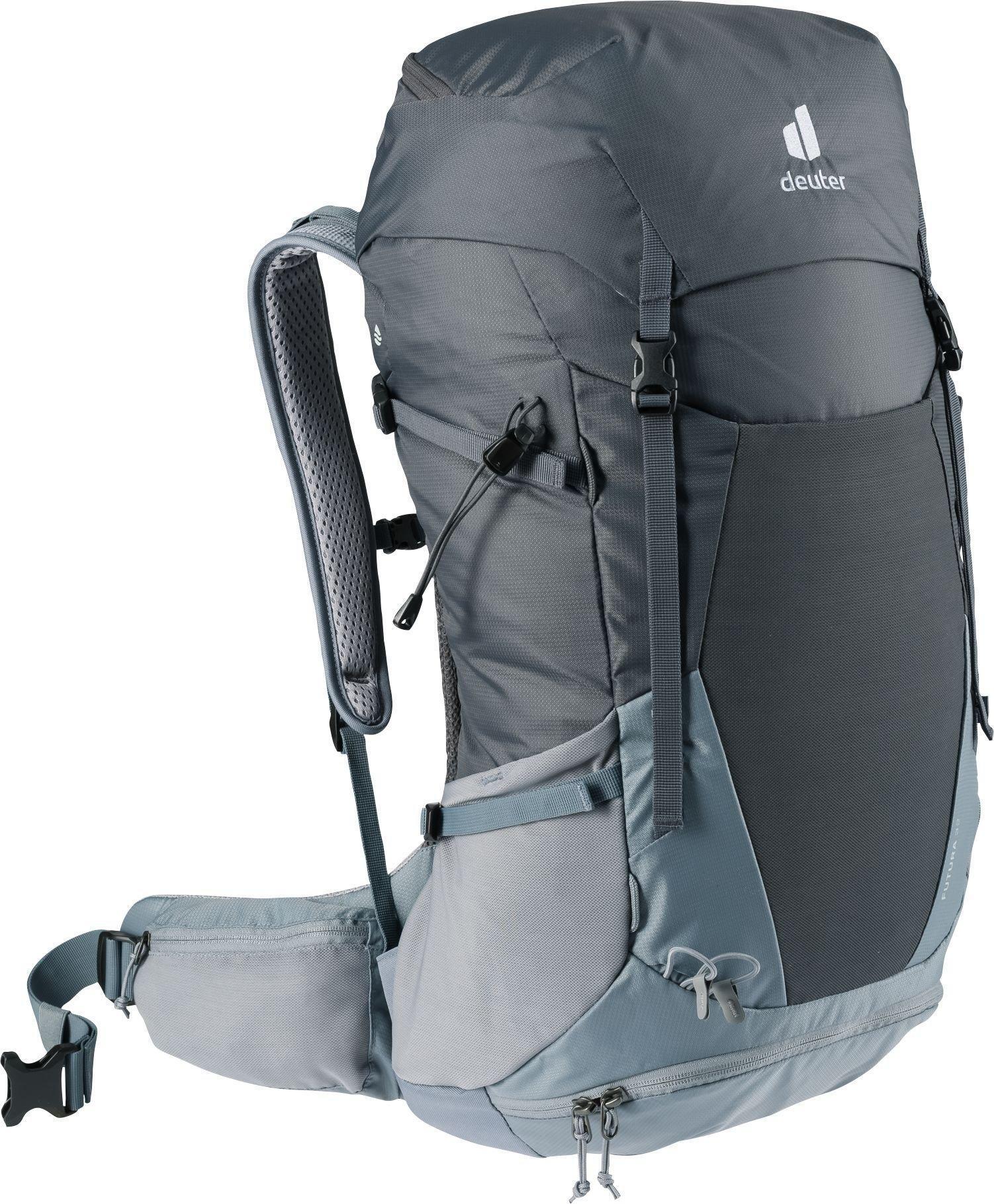 Купить Deuter Futura - Oben - Bergsteigen - Wandern - Grau - Unisex - Polyamid - Seitentasche (340082144090) в магазине wardena.ru