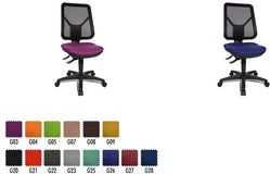 Купить TopsTar Bürodrehstuhl Sitzhöhe 430-510mm schwarz mit Lendenwirbelstütze ohne Armlehnen (AN800G200) в магазине wardena.ru