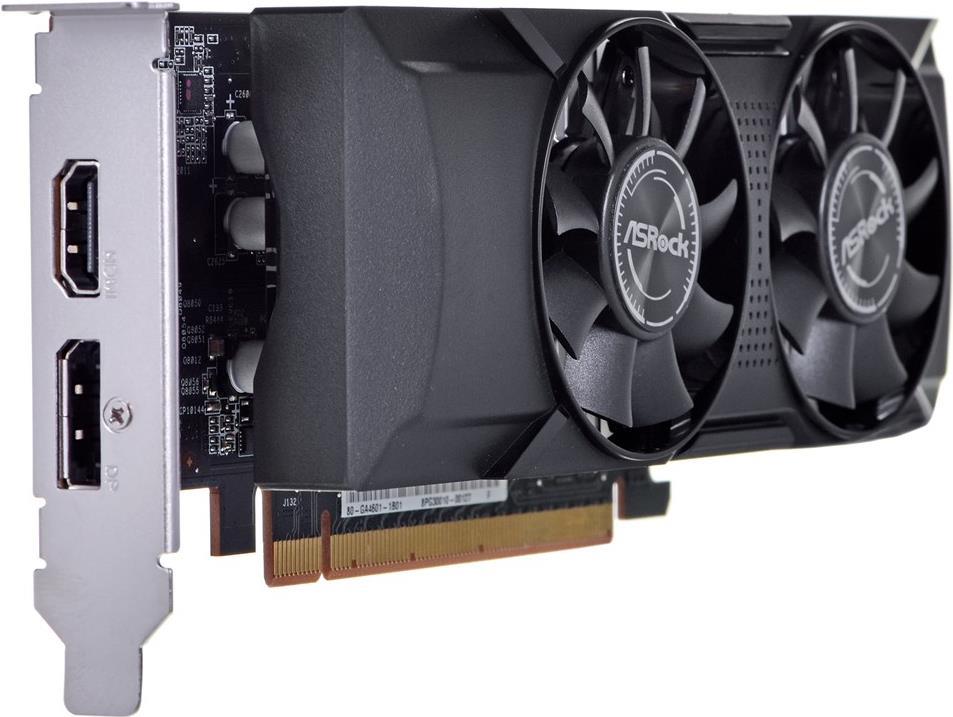 Купить Asrock Intel Arc A380 Low Profile 6GB OC GDDR6 VGA Card retail (90-G46ZZ-00UANF) в магазине wardena.ru