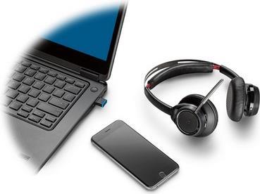 Купить Poly Voyager Focus UC B825-M, XS - Headset - On-Ear - Bluetooth - kabellos - aktive Rauschunterdrückung - TAA-konform - Zertifiziert für Microsoft Teams (202652-106) в магазине wardena.ru