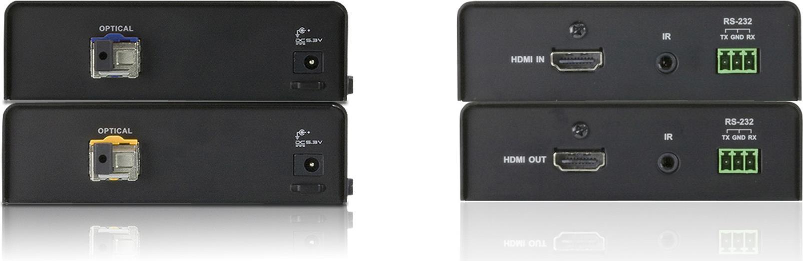 Купить ATEN VanCryst VE882 HDMI Optical Extender Transmitter and Receiver Units - Video-, Audio-, Infrarot- und serielle Erweiterung - HDMI - bis zu 600 m - 1310 nm / 1550 nm (VE882) в магазине wardena.ru