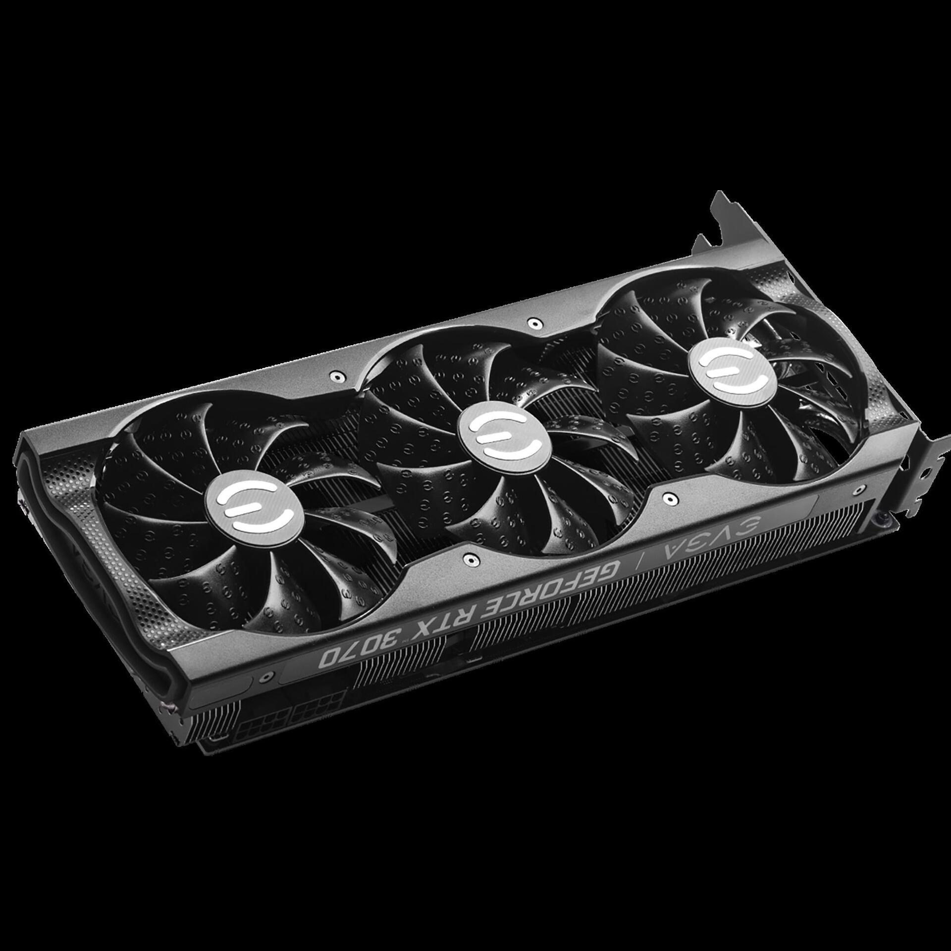 Купить EVGA GeForce RTX 3070 XC3 BLACK GAMING - Grafikkarten - GF RTX 3070 - 8 GB GDDR6X - PCIe 4.0 x16 - HDMI, 3 x DisplayPort (08G-P5-3751-KL) в магазине wardena.ru