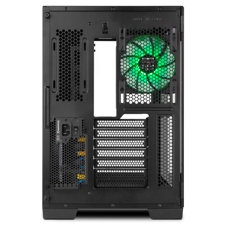 Купить NOX Hummer Astra - Midi Tower - PC - Schwarz - ATX - ITX - micro ATX - Stahl - Gehärtetes Glas - Gaming (NXHUMMERASTRABK) в магазине wardena.ru
