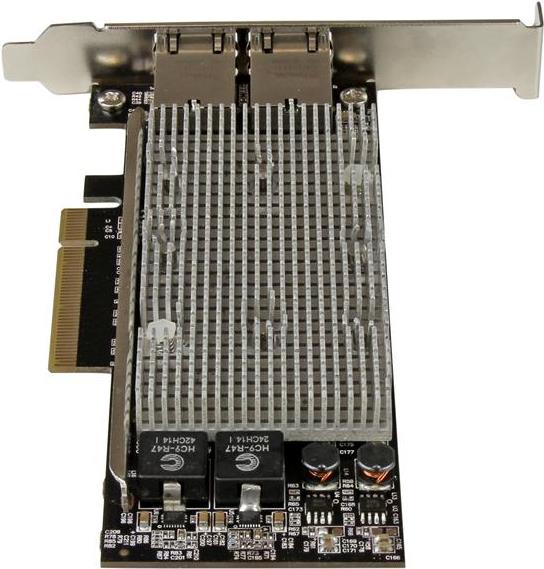 Купить StarTech.com 2 Port PCI Express 10GBase-T Ethernet Netzwerkkarte mit Intel X540 Chip - Netzwerkadapter - PCI Express 2,0 x8 Low Profile - 10GBase-T x 2 - Schwarz (ST20000SPEXI) в магазине wardena.ru