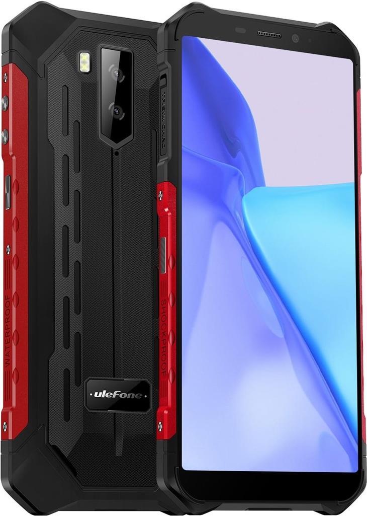 Купить Ulefone Armor X9 Pro 14 cm (5.5") Dual-SIM Android 11 4G Mikro-USB 4 GB 64 GB 5000 mAh Schwarz - Rot (UF-AX9P/RD) в магазине wardena.ru