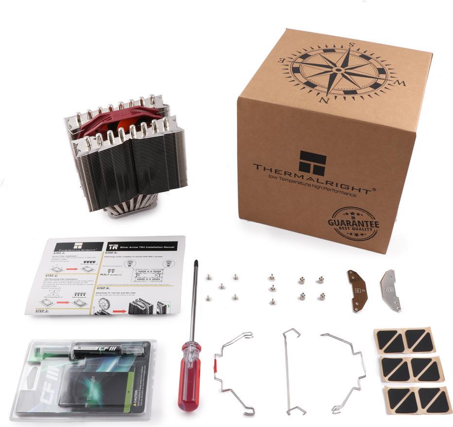 Купить Thermalright Silver Arrow TR4 Prozessor Kühler (SILVER ARROW TR4) в магазине wardena.ru