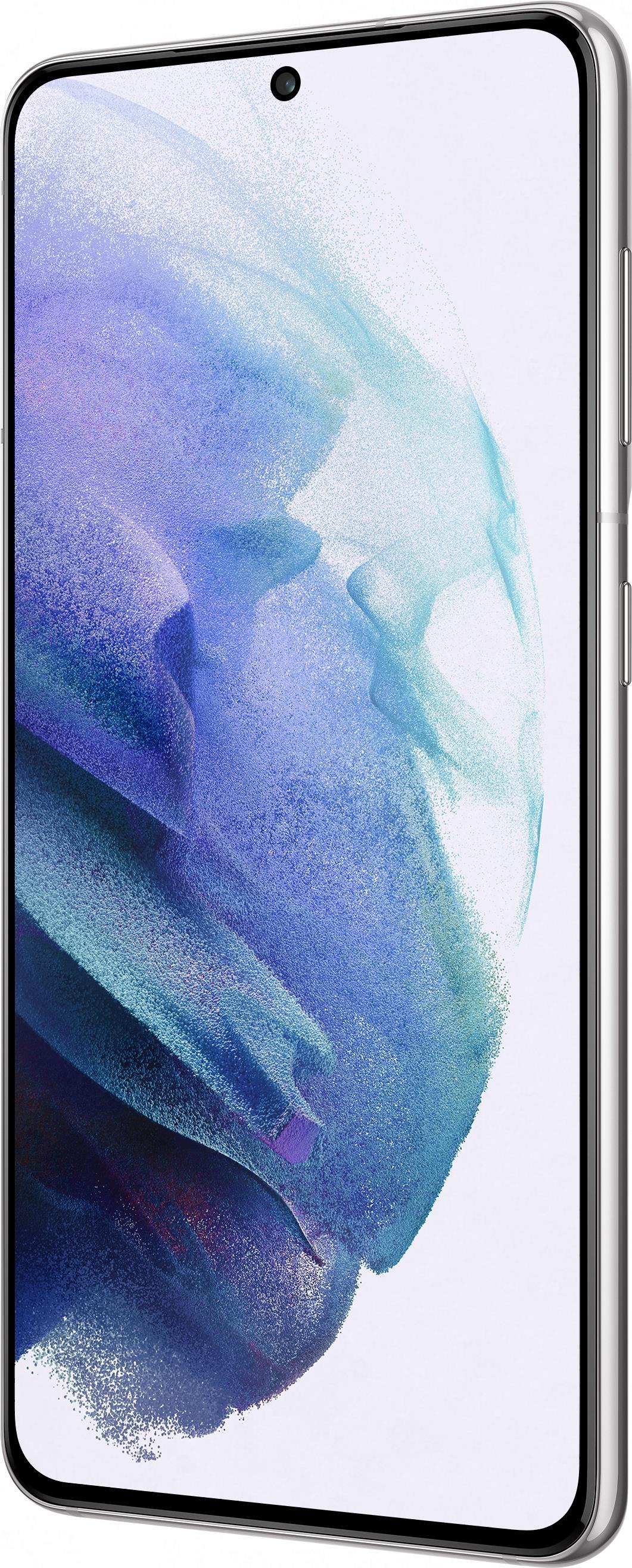 Купить Samsung Galaxy S21 5G - Smartphone - Dual-SIM - 5G NR - 128 GB - 6.2" - 2400 x 1080 Pixel (421 ppi (Pixel pro" )) - Infinity-O Dynamic AMOLED 2X - RAM 8 GB 10 Megapixel - Triple-Kamera - Android - Phantom White (SM-G991BZWDEUB) в магазине wardena.ru