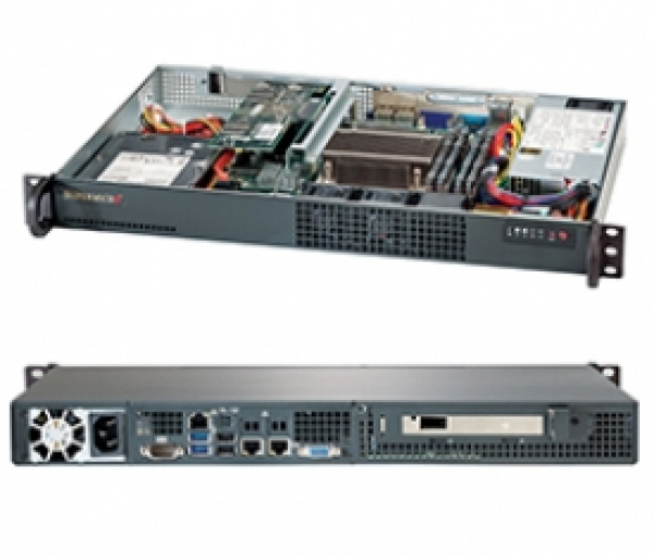 Купить Chassis Supermicro CSE-510-203B 1U 200W 1xHDD SATA в магазине wardena.ru