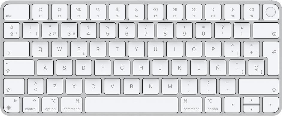 Купить Apple Magic Keyboard with Touch ID - Tastatur - Bluetooth, USB-C - QWERTY - Spanisch - für iMac (Anfang 2021), Mac mini (Ende 2020), MacBook Air (Ende 2020), MacBook Pro (MK293Y/A) в магазине wardena.ru