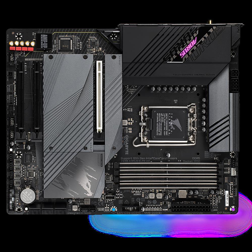 Купить Gigabyte Z690 AORUS ELITE AX Motherboard Intel Z690 Express LGA 1700 ATX (Z690 AORUS ELITE AX) в магазине wardena.ru