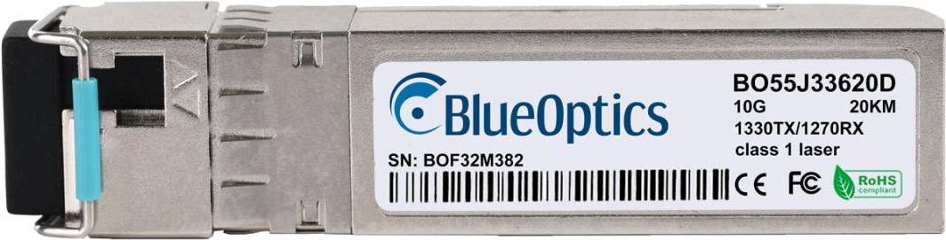 Купить Transition Networks TN-SFP-10G-D-20 kompatibler BlueOptics SFP+ Bidi Transceiver für Singlemode 10 Gigabit Highspeed Datenübertragungen in Glasfaser Netzwerken. Unterstützt 10 Gigabit Ethernet, Fibre Channel oder SONET/S (TN-SFP-10G-D-20-BO) в магазине wardena.ru