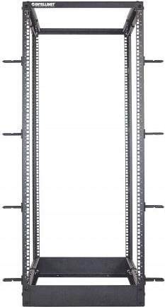 Купить Intellinet Open Frame - Open frame rack (4 post) - Schwarz, RAL 9005 - 26U - 48,3 cm (19") (714242) в магазине wardena.ru