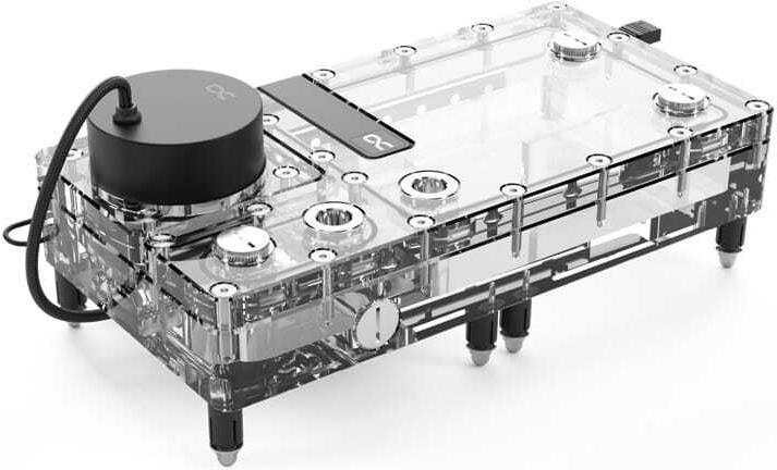 Купить Alphacool Core Flat Reservoir 240 Right mit VPP Apex Pumpe (15487) в магазине wardena.ru