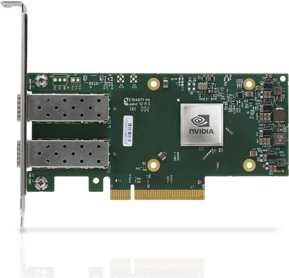 Купить NVIDIA ConnectX-6 Dx MCX621102AC-ADAT - Crypto enabled - Netzwerkadapter - PCIe 4.0 x16 - 25 Gigabit SFP28 x 2 в магазине wardena.ru