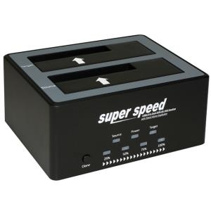 Купить ROLINE - HDD-Dockingstation - Buchten: 2 - 6.4 cm, 8.9 cm (2.5", 3.5") - SATA 6Gb/s - 600 MBps - USB 2.0 - Schwarz (16.01.4122) в магазине wardena.ru