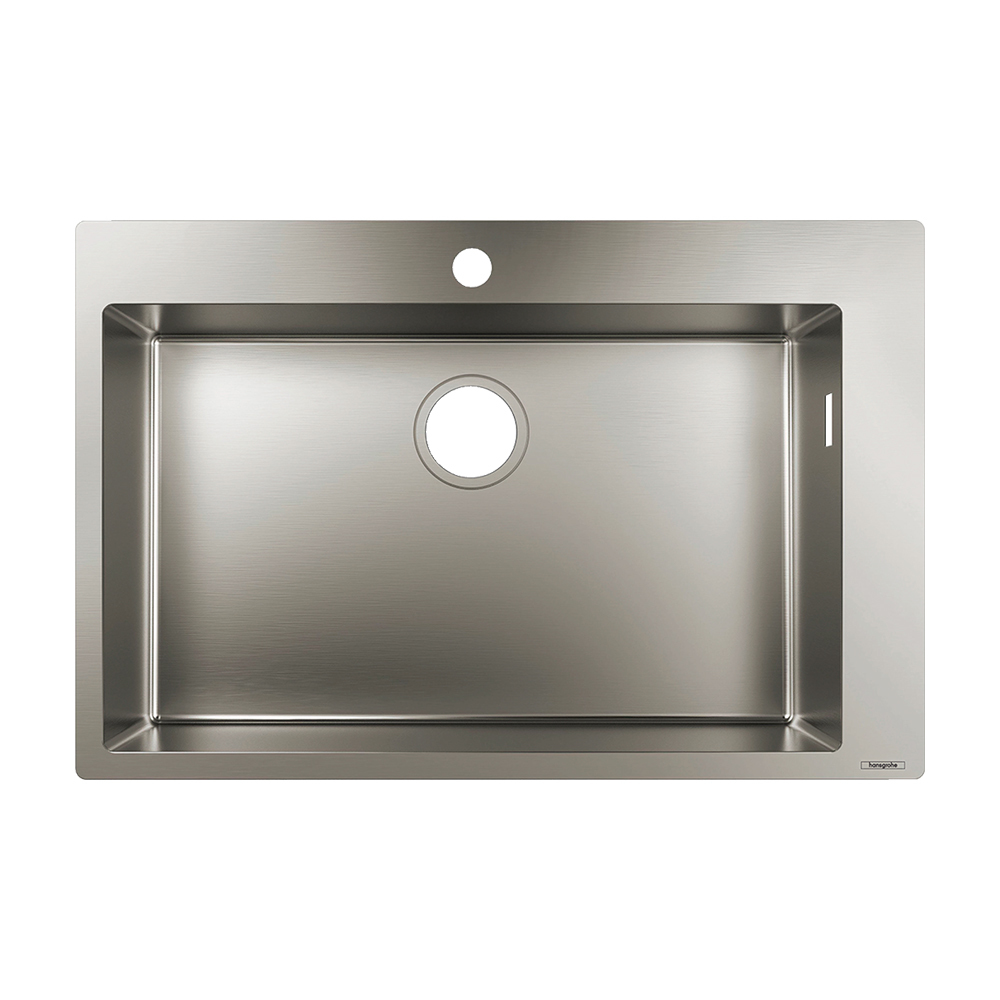Купить Hansgrohe S71 S711-F660 Встраиваемая мойка 660 сталь 43302800 в магазине wardena.ru