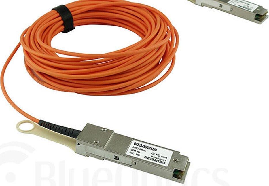 Купить Kompatibles F5 Networks QSFP-AOC-1M QSFP BlueOptics Aktives Optisches Kabel (AOC), 40GBASE-SR4, Ethernet, Infiniband FDR10, 1 Meter (QSFP-AOC-1M-F5-BO) в магазине wardena.ru