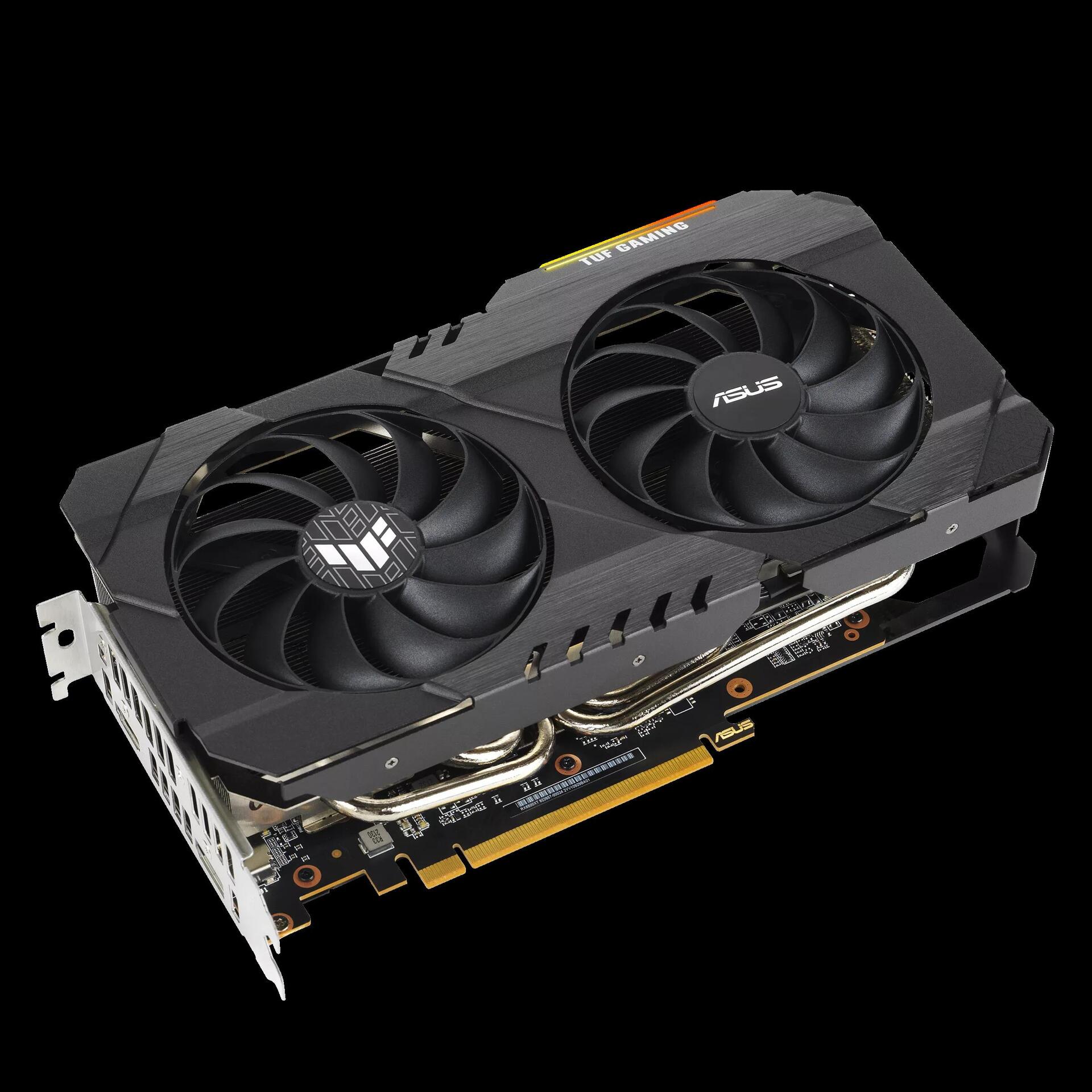 Купить ASUS TUF Gaming Radeon RX 6500 XT OC Edition - Grafikkarten - Radeon RX 6500 XT - 4 GB GDDR6 - PCIe 4.0 - HDMI, DisplayPort (90YV0HA0-M0NA00) в магазине wardena.ru