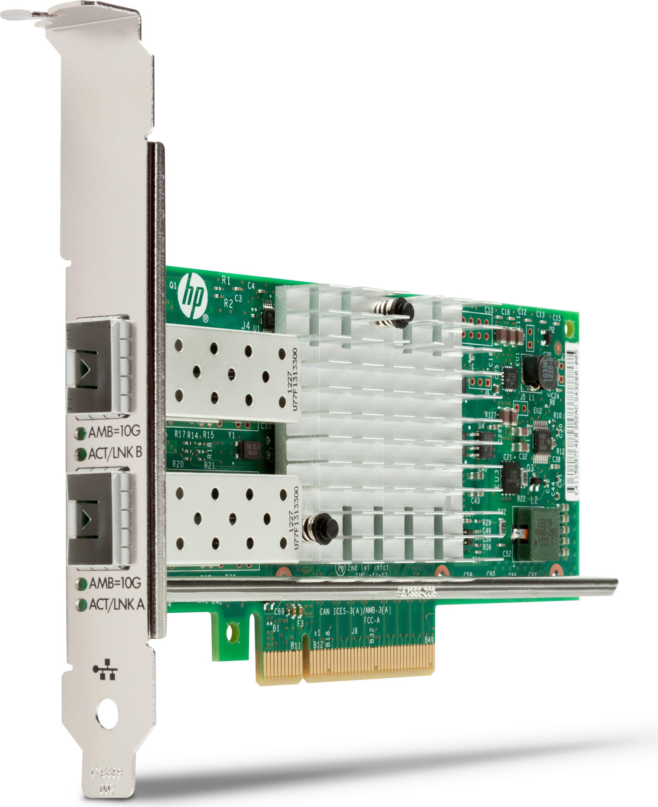 Купить HP Inc Intel X710-DA2 - Netzwerkadapter - PCIe 3.0 x8 - 10 Gigabit SFP+ x 2 - für Workstation Z4 G4, Z6 G4, Z8 G4 (1QL47AA) в магазине wardena.ru