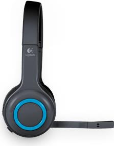 Купить LOGITECH H600 cordless Headset USB-nano-receiver blue black (981-000342) в магазине wardena.ru