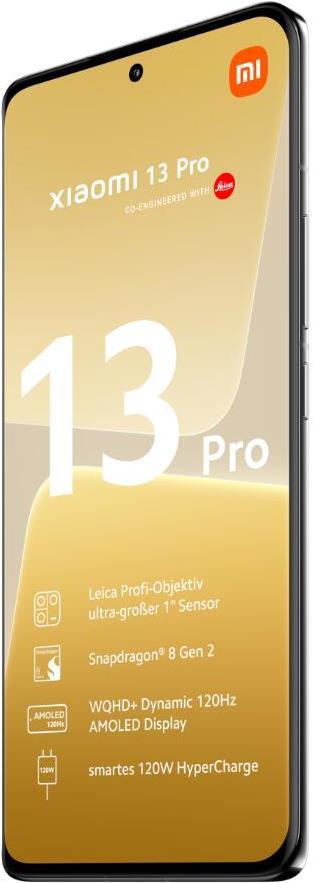 Купить Xiaomi 13 Pro - 5G Smartphone - Dual-SIM - RAM 12 GB / Interner Speicher 256 GB - OLED-Display - 6.73" - 3200 x 1440 Pixel (120 Hz) - Triple-Kamera 50 MP, 50 MP, 50 MP - front camera 32 MP - Ceramic White (MZB0DAXEU) в магазине wardena.ru