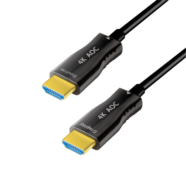 Купить LogiLink HDMI AOC Hybrid Glasfaserkabel, 4K/60Hz, 30 m HDMI-A Stecker - HDMI-A Stecker, aktives optisches Hybrid - 1 Stück (CHF0103) в магазине wardena.ru