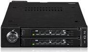 Купить Einbaurahmen IcyDock 2x6,3cm U.2/U.3 NVMe 3.5" SSD sw (MB092VK-B) в магазине wardena.ru